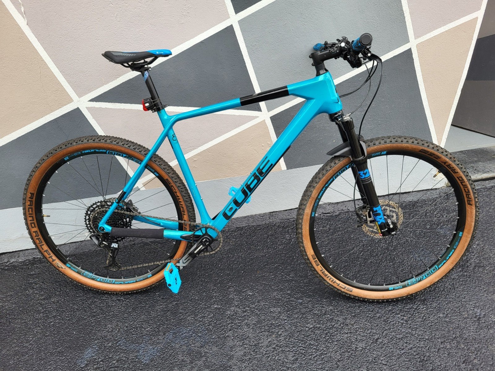 vtt cube reaction c62 etat chouroum 100klm effectuee cadre c, Neuf, Autres marques, Enlèvement, 57 cm ou plus