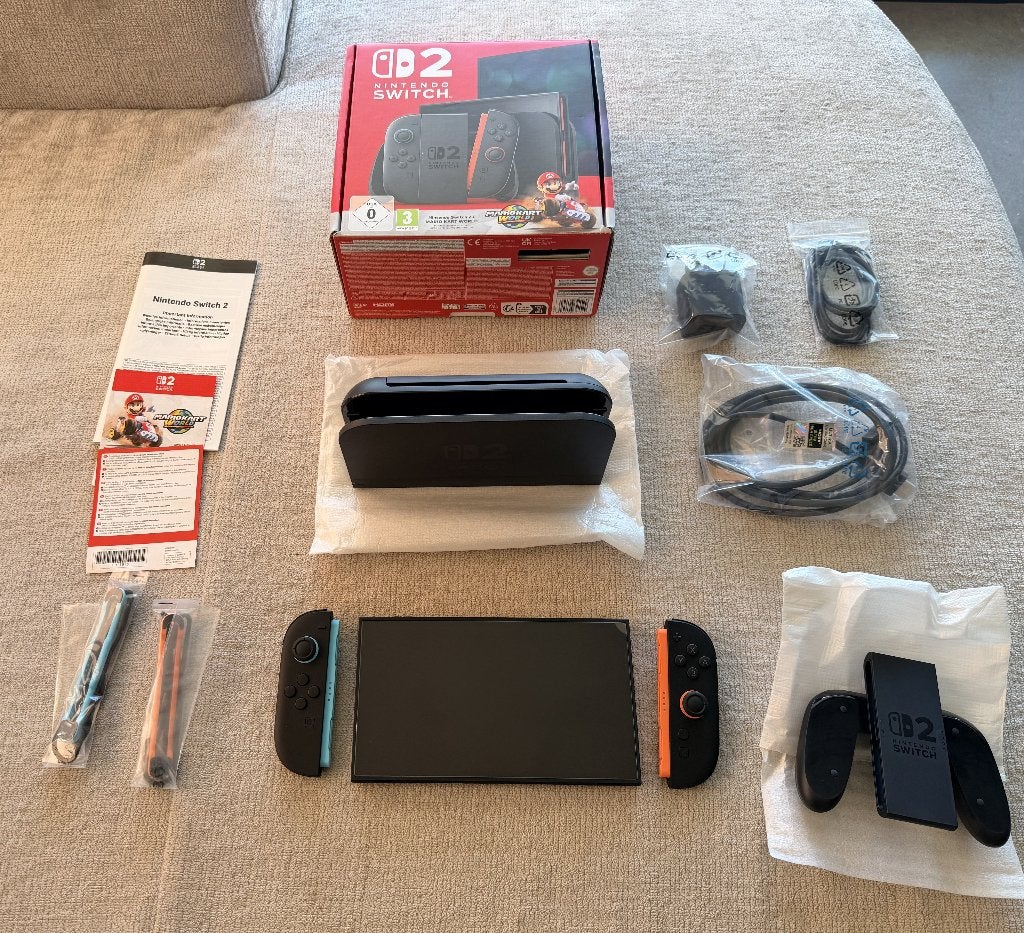 Nintendo Switch 2 – zo goed als nieuw – nog in garantie, Switch OLED, Enlèvement ou Envoi, Avec 1 manette, Comme neuf