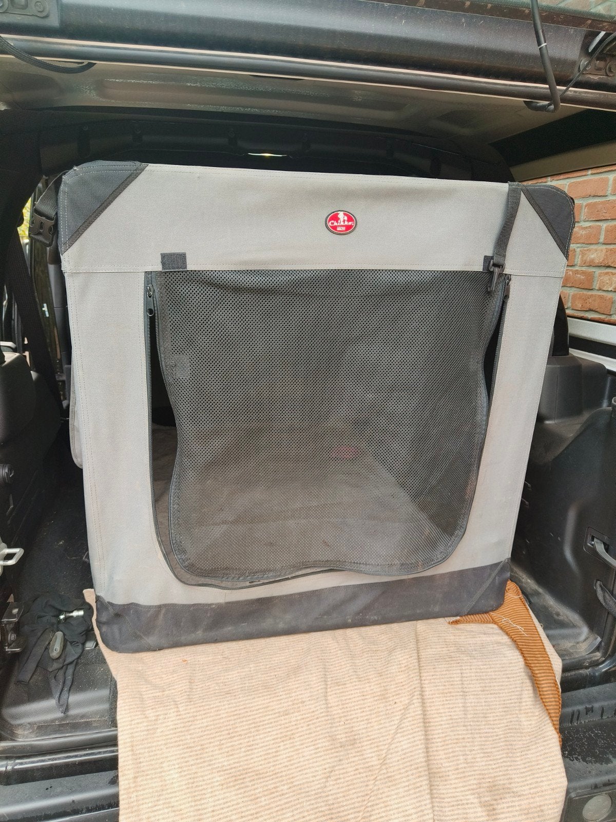 Opbouwbare hondenbench maat 122cm x 79cm x 79cm, Dieren en Toebehoren, Ophalen, Zo goed als nieuw