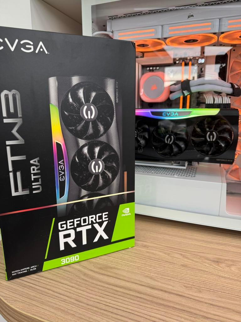 RTX 3090 EVGA FTW3 Ultra in topstaat!, Informatique & Logiciels, GDDR6, PCI-Express 4, Comme neuf, Enlèvement