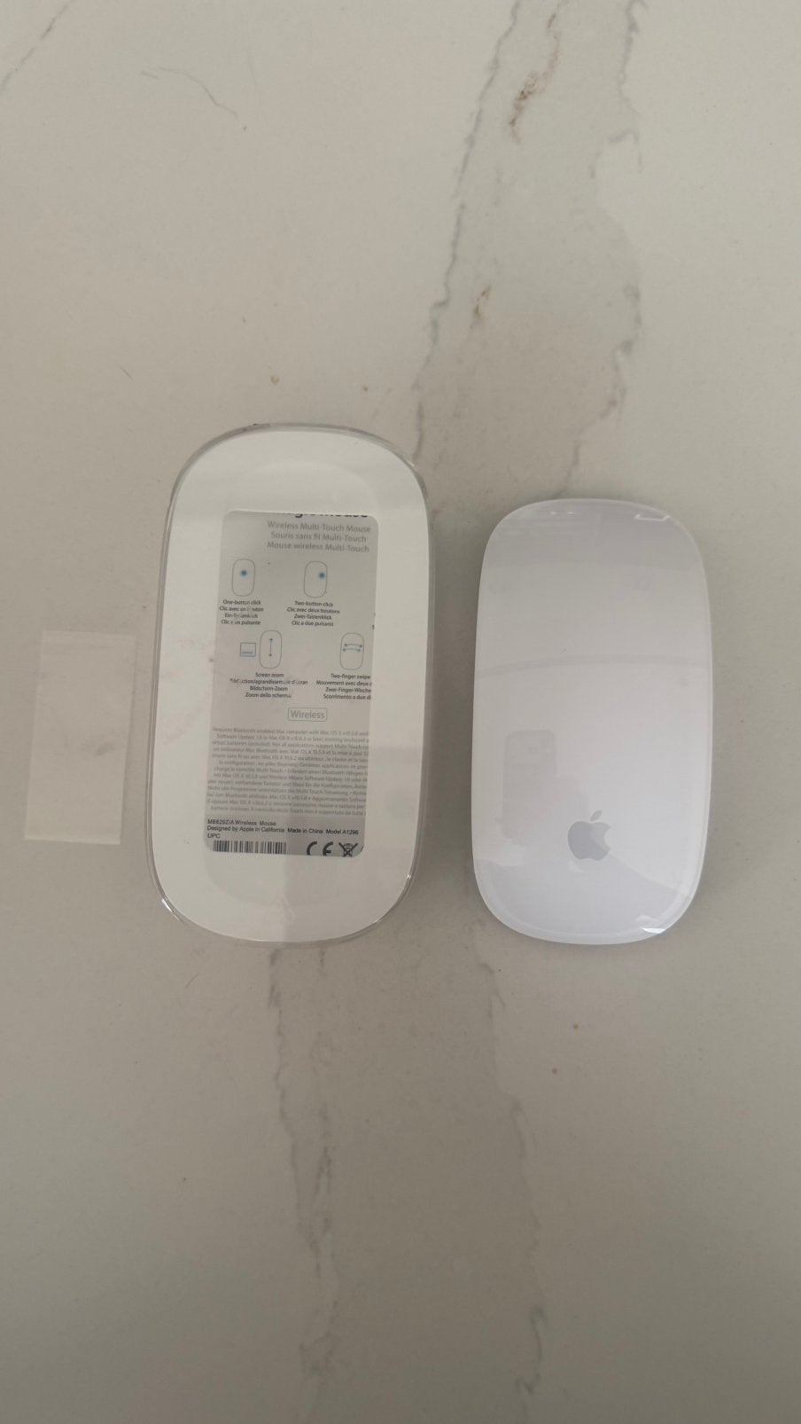 Apple Magic Mouse, Computers en Software, Muizen, Ophalen of Verzenden, Zo goed als nieuw, Draadloos, Muis