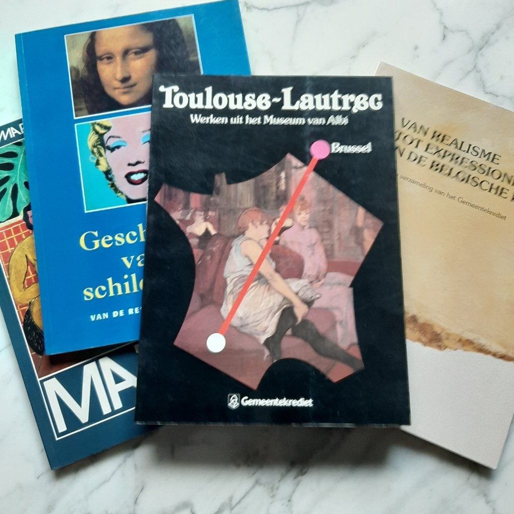 4 boeken schilderkunst, Ophalen of Verzenden, Zo goed als nieuw, Schilder- en Tekenkunst, Diverse auteurs