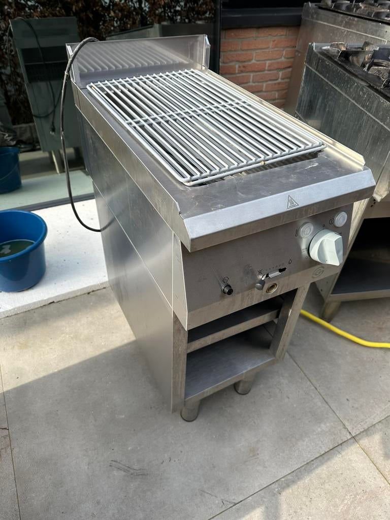 Professionele Horeca Elektrische Watergrill 700-Line – RVS, Tuin en Terras, Gasbarbecues, Gebruikt, Ophalen