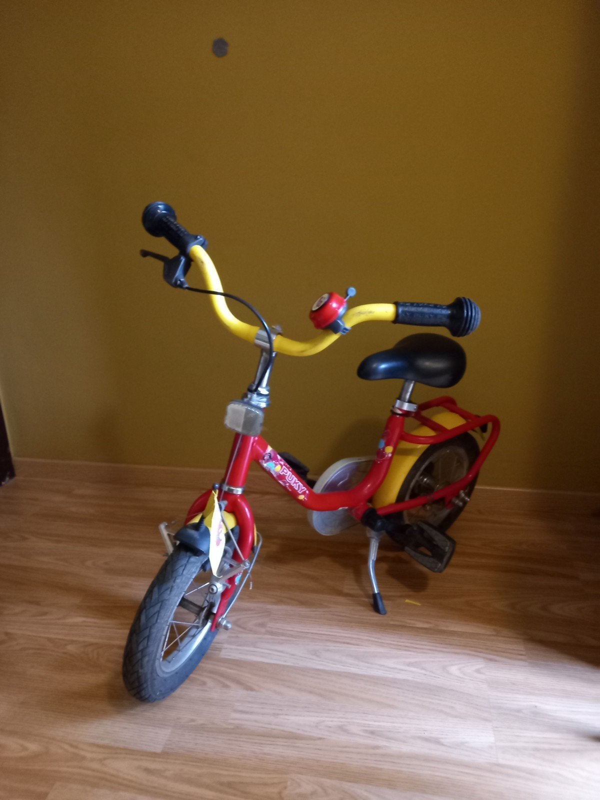Kinderfiets Puky, Ophalen