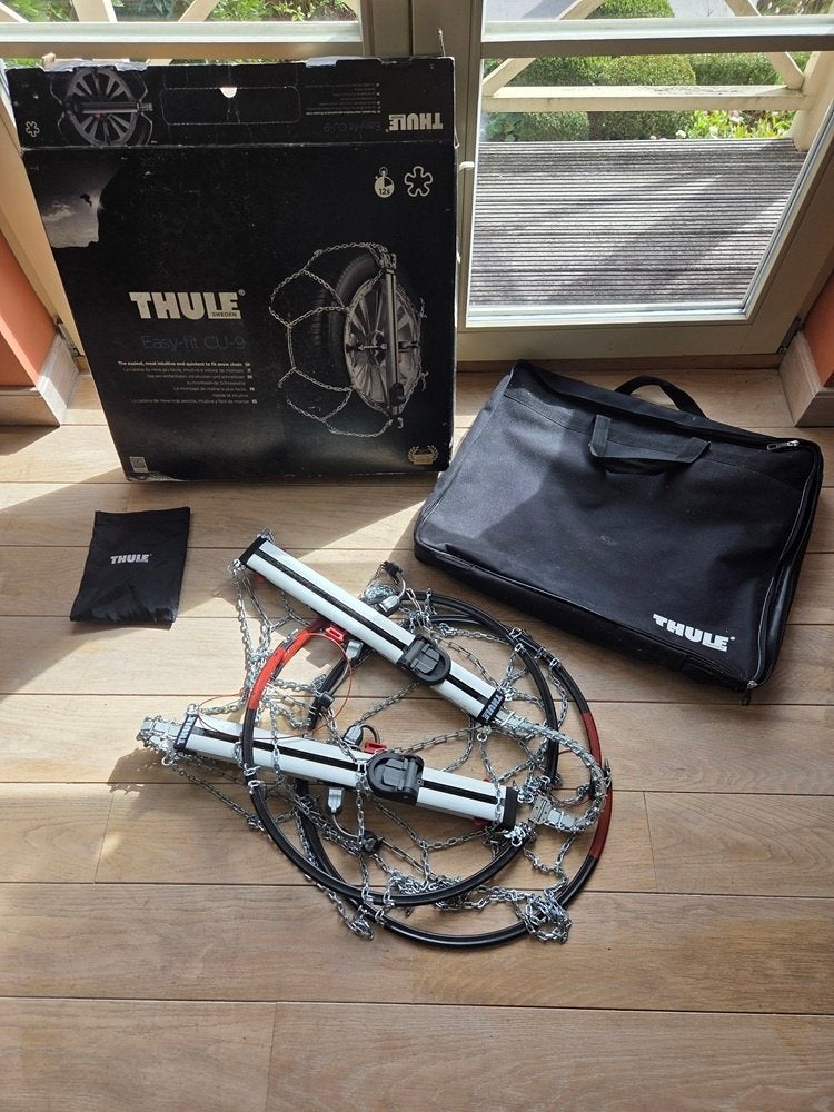 Thule / König Easy-fit CU-9 sneeuwkettingen, Ophalen of Verzenden, Zo goed als nieuw