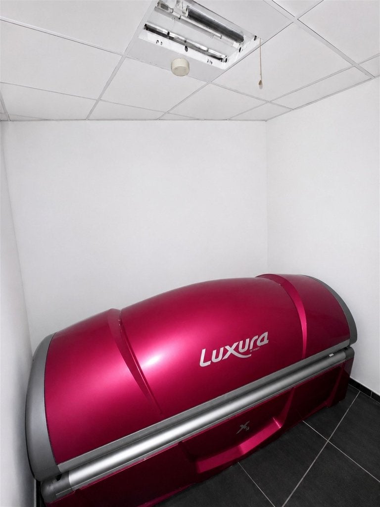 Banc solaire LUXURA X3 32SLI, Electroménager, Enlèvement, Utilisé, Banc solaire double, 15 lampes ou plus