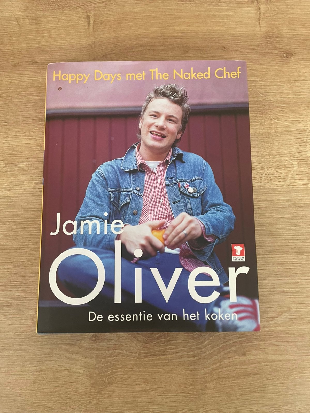 Kookboek – Jamie Oliver: Happy Days met The Naked Chef, Boeken, Ophalen of Verzenden, Zo goed als nieuw, Dieet en Voeding