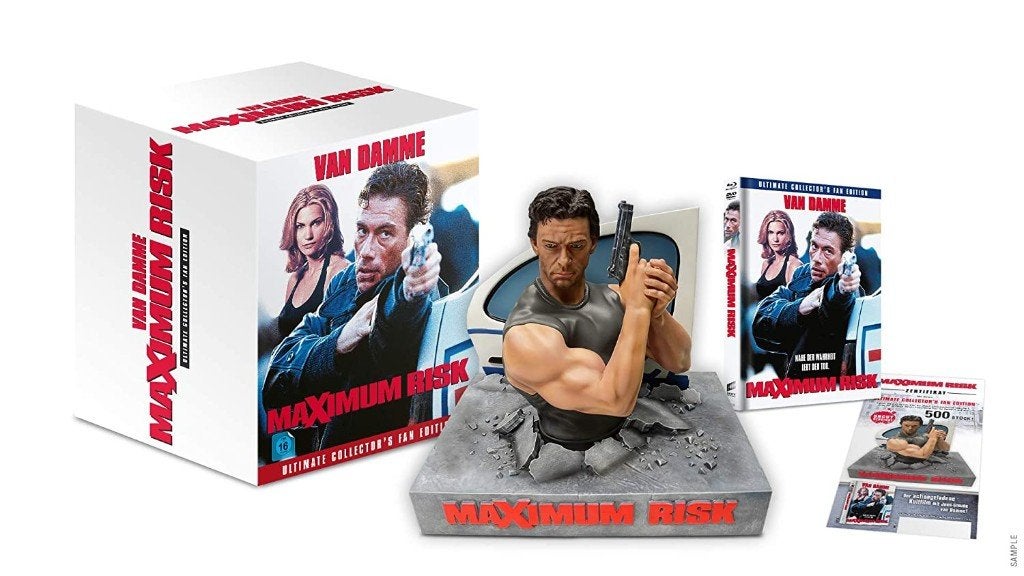 Van Damme Maximum Risk doos met nieuwe buste, verzegeld, Ophalen of Verzenden, Nieuw in verpakking, Boxset