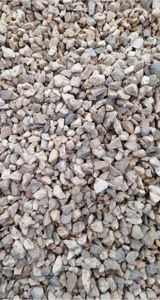 GRATIS beige kiezeltjes voor 150m2, Tuin en Terras, Grind, Keien en Split, Ophalen, Zo goed als nieuw
