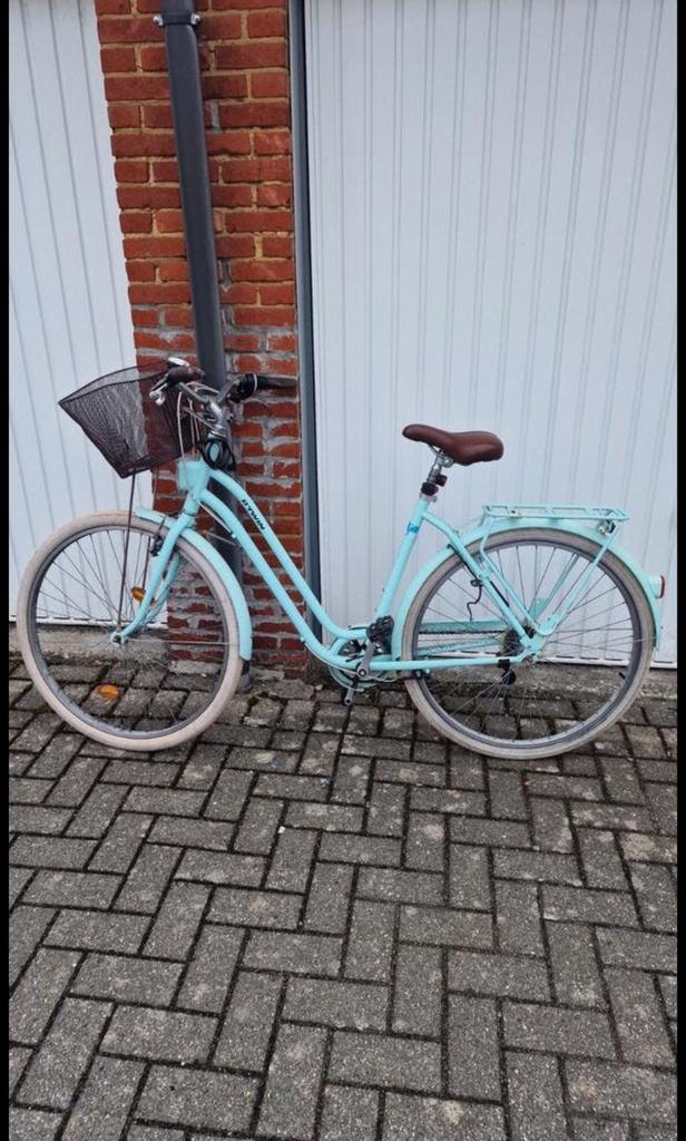 Decatlon damesfiets, Ophalen, Gebruikt, Velgrem, Versnellingen