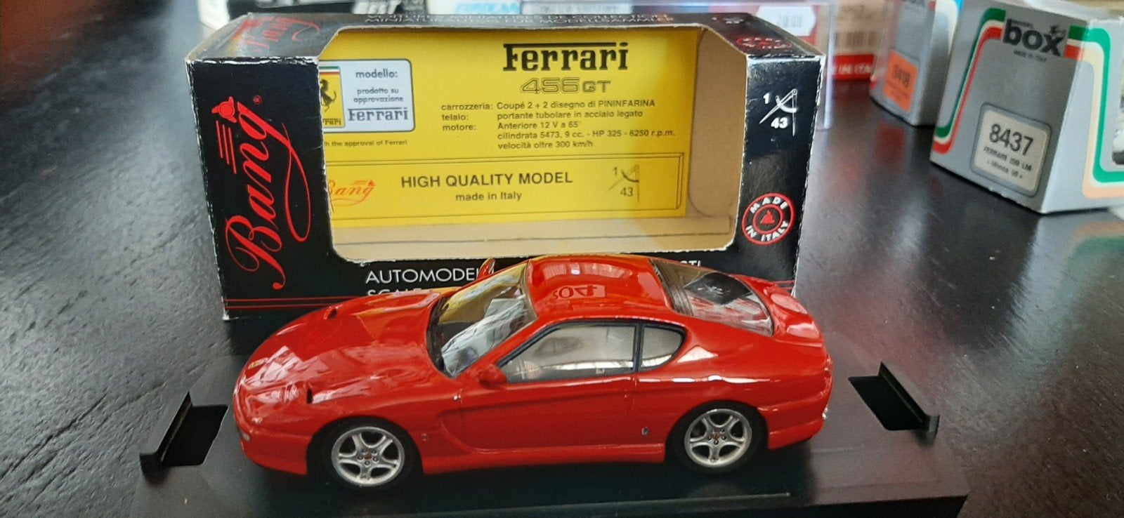 Ferrari 456 GT d'essai Bang 8013 1/43, Enlèvement ou Envoi, Neuf
