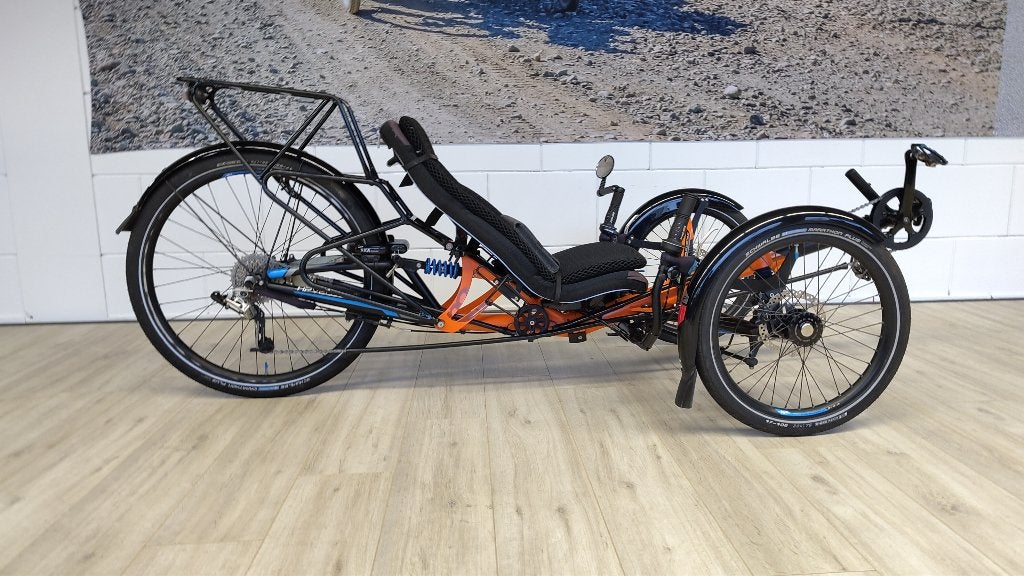 Driewielfiets Ligfiets Gezocht bv: Hp velotechnik, Azub, Fietsen en Brommers, Ophalen of Verzenden, Gebruikt