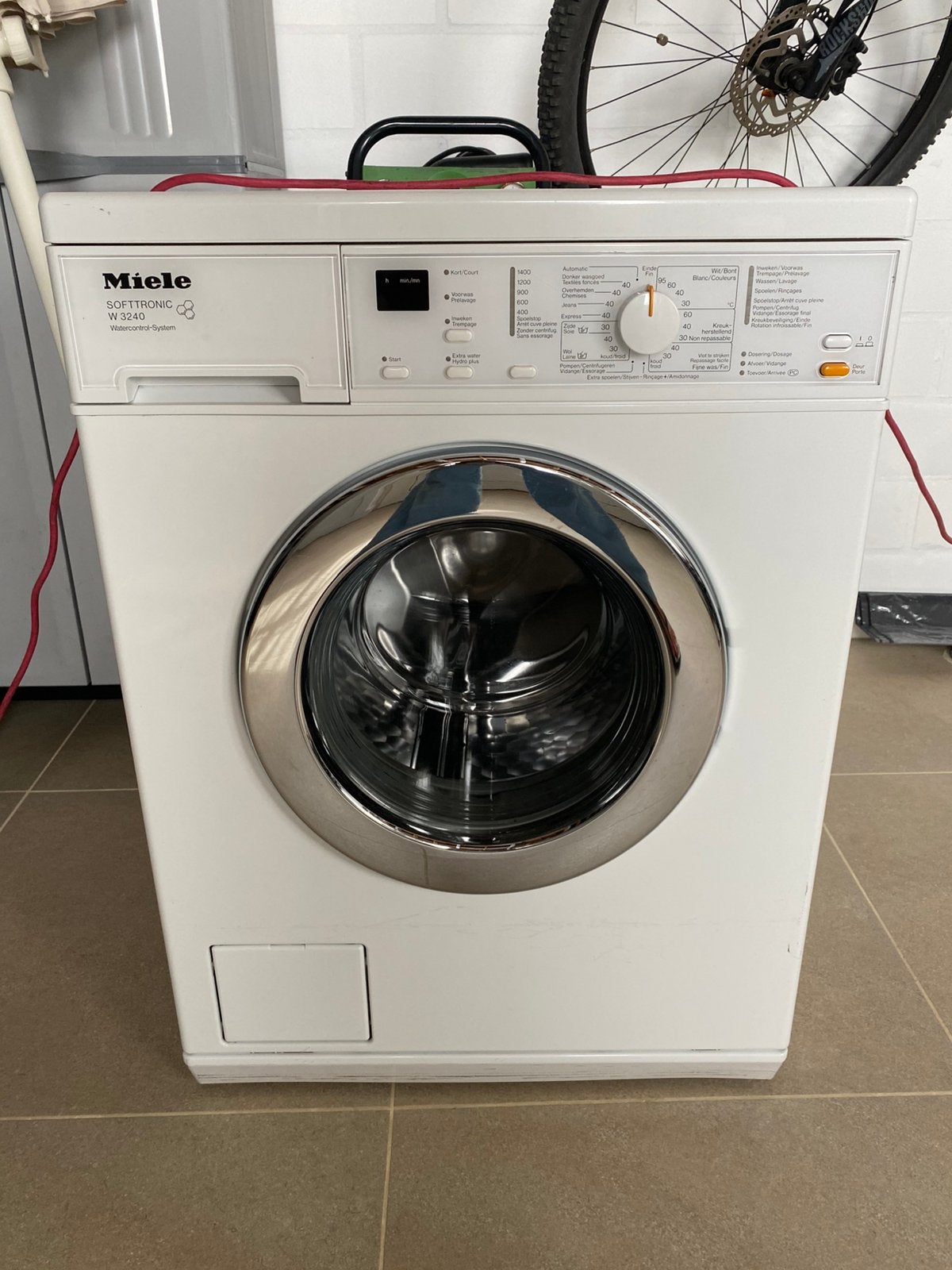 Miele softtronic W 3240 - voor onderdelen of handige harry., Ophalen, Gebruikt, Voorlader
