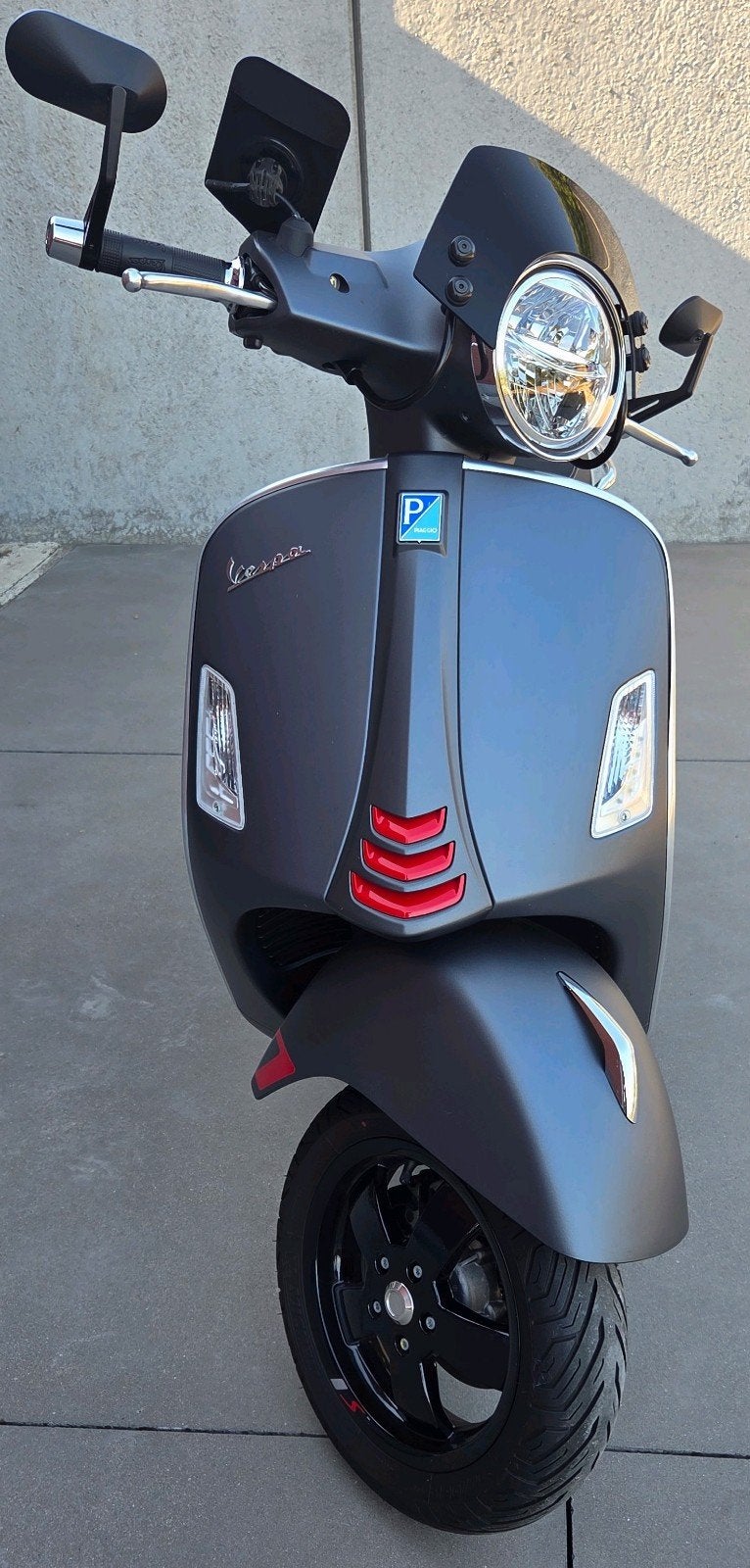 Vespa 125 Gts ss, Enlèvement