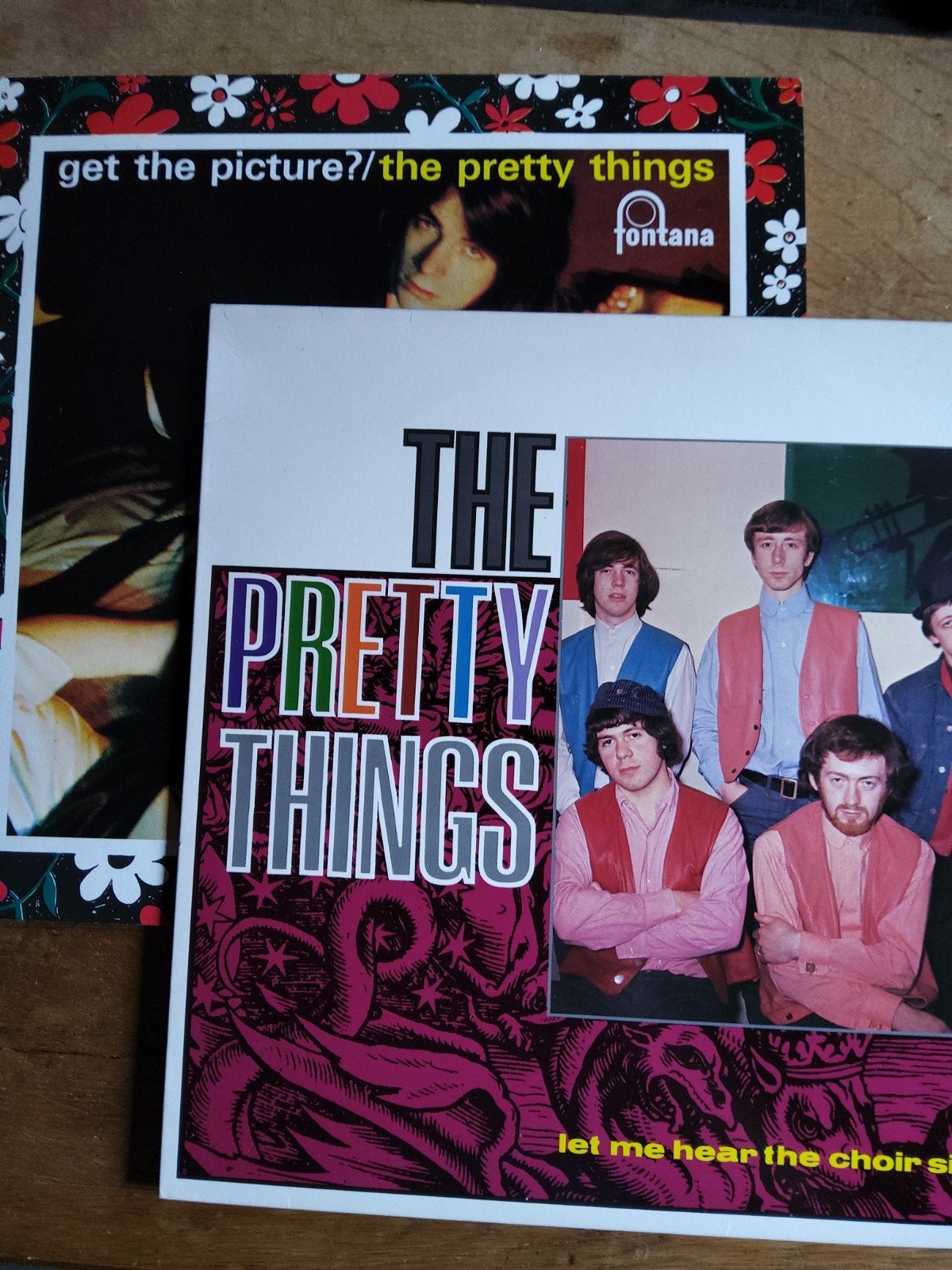 2 x lp  THE PRETTY THINGS aan 15€ per exemplaar., Enlèvement ou Envoi, LP