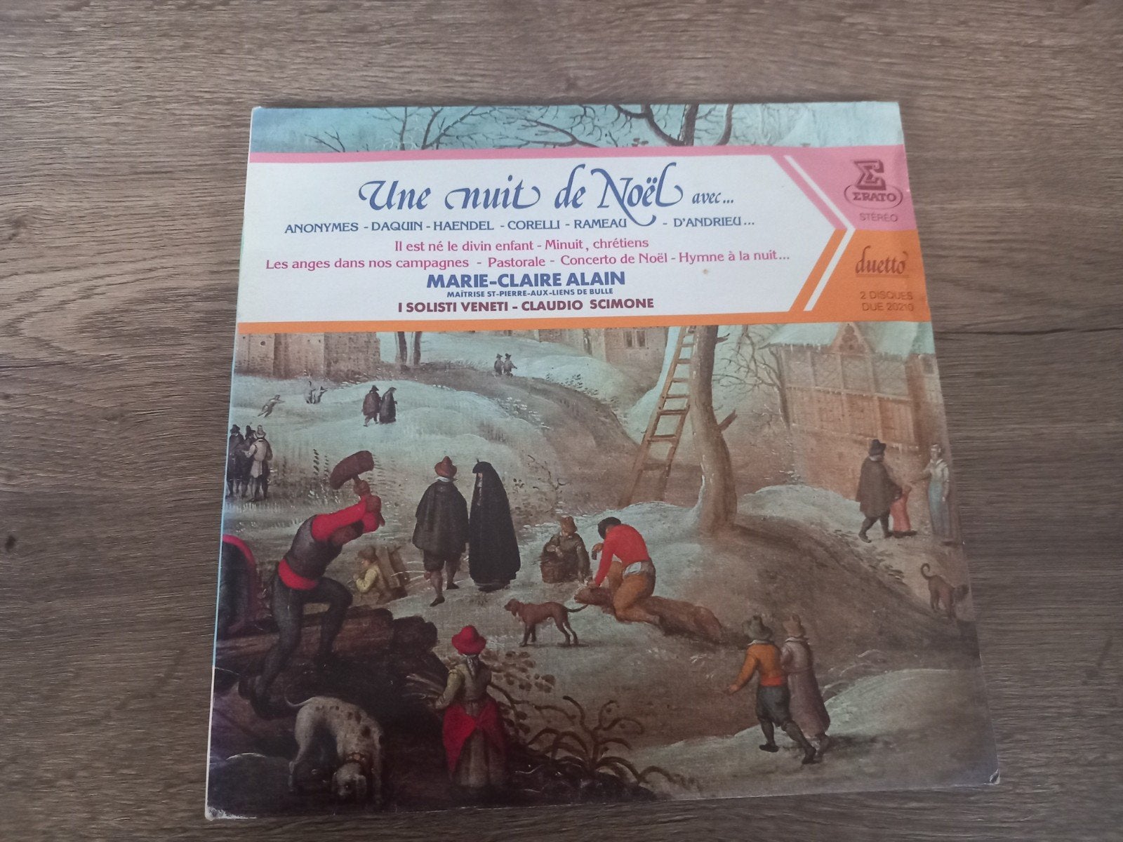 Vinyl 2LP Une nuit de Noël Klassiek Kerst Kerstmuziek, Cd's en Dvd's, Ophalen of Verzenden, 12 inch