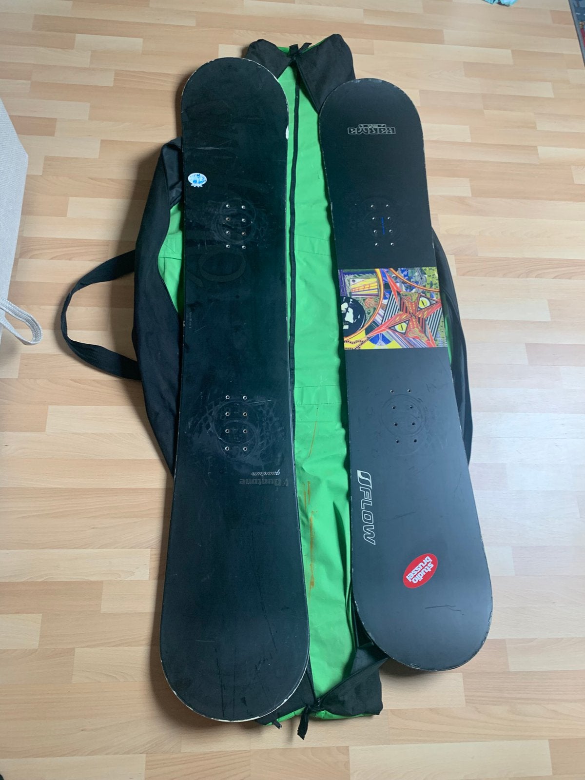 Snowboard, Sport en Fitness, Snowboarden, Ophalen, Zo goed als nieuw, Bindingen