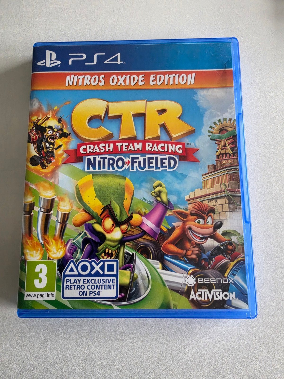 Crash Team Racing CTR Édition Nitro Oxyde pour Playstation 4, Enlèvement ou Envoi