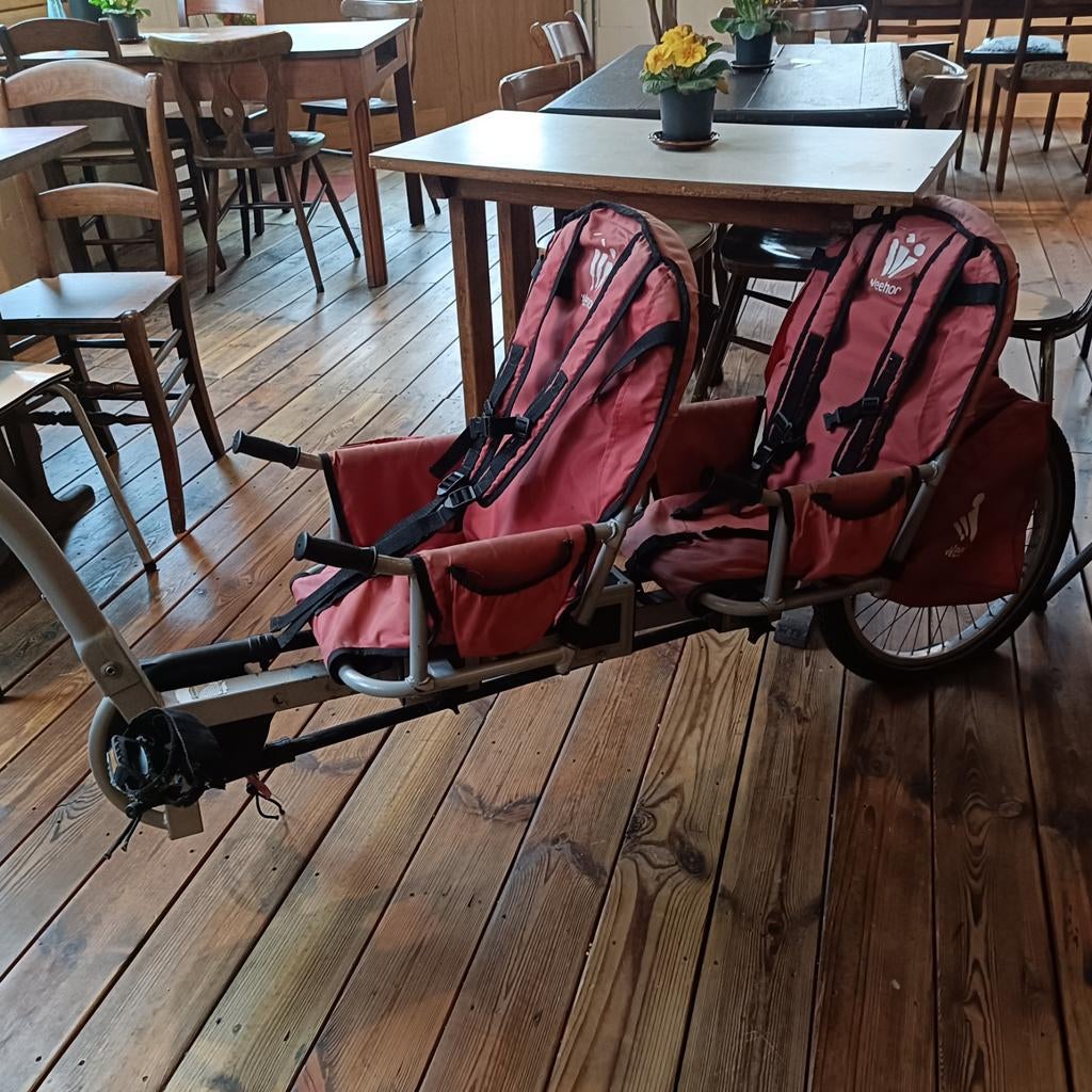 Weehoo pour 2, Enlèvement, Vélo suiveur