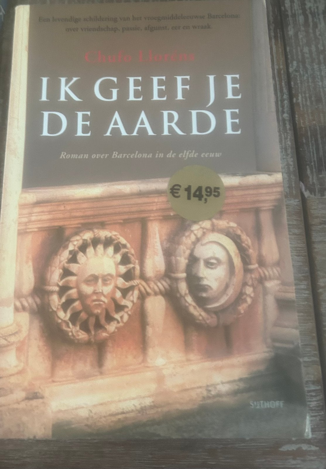 Chufo Llorens - Ik geef je de aarde, Boeken, Literatuur, Nederland, Ophalen of Verzenden