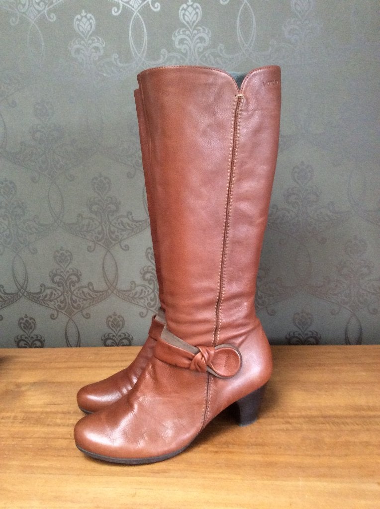 Bottes Wonders cognac 40, Enlèvement ou Envoi, Wonders, Comme neuf, Brun