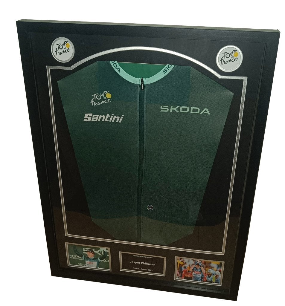 Pull vert signé - Philipsen - avec certificat, Envoi, Neuf, Maillot
