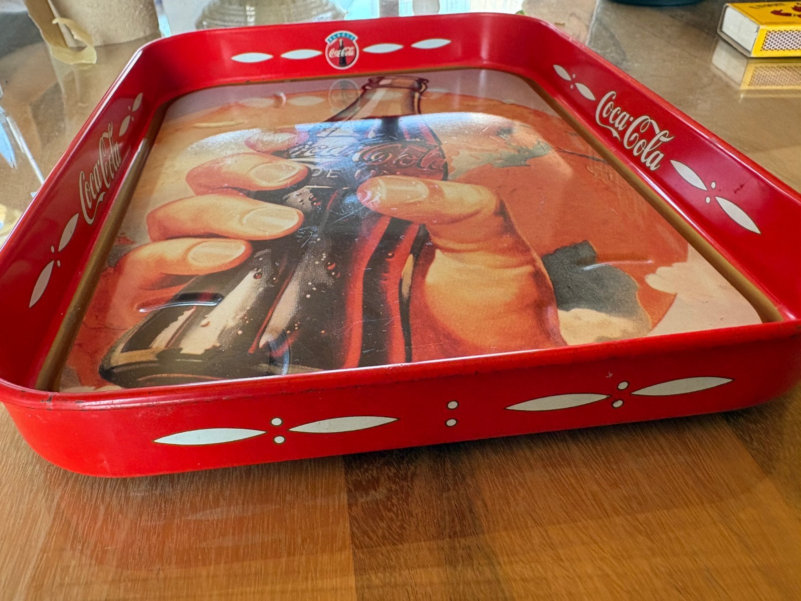 Coca cola dienblad, Verzamelen, Ophalen, Zo goed als nieuw