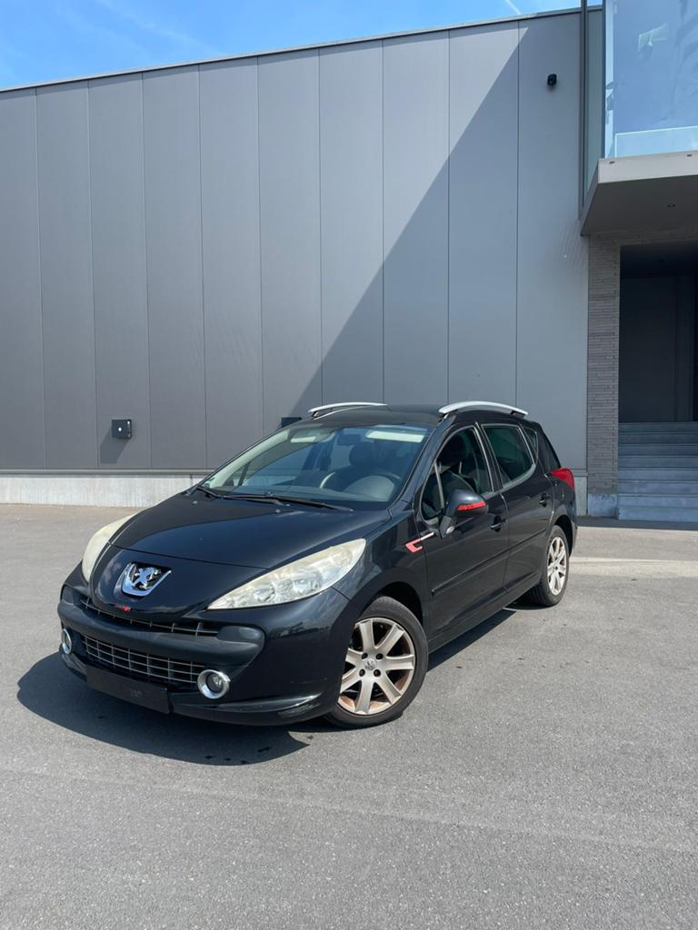 Peugeot 207 Sport Automaat | Mooie Staat | Deal!, Automaat, 4 deurs, Stof, Zwart