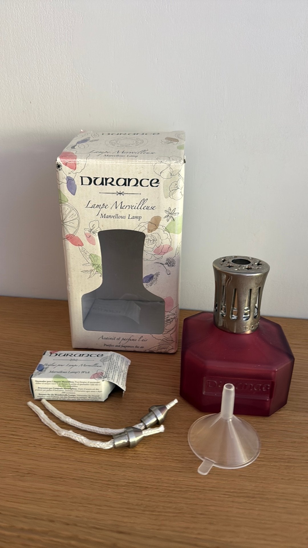 Durance, Lampe merveilleuse, Enlèvement ou Envoi, Comme neuf, Verre