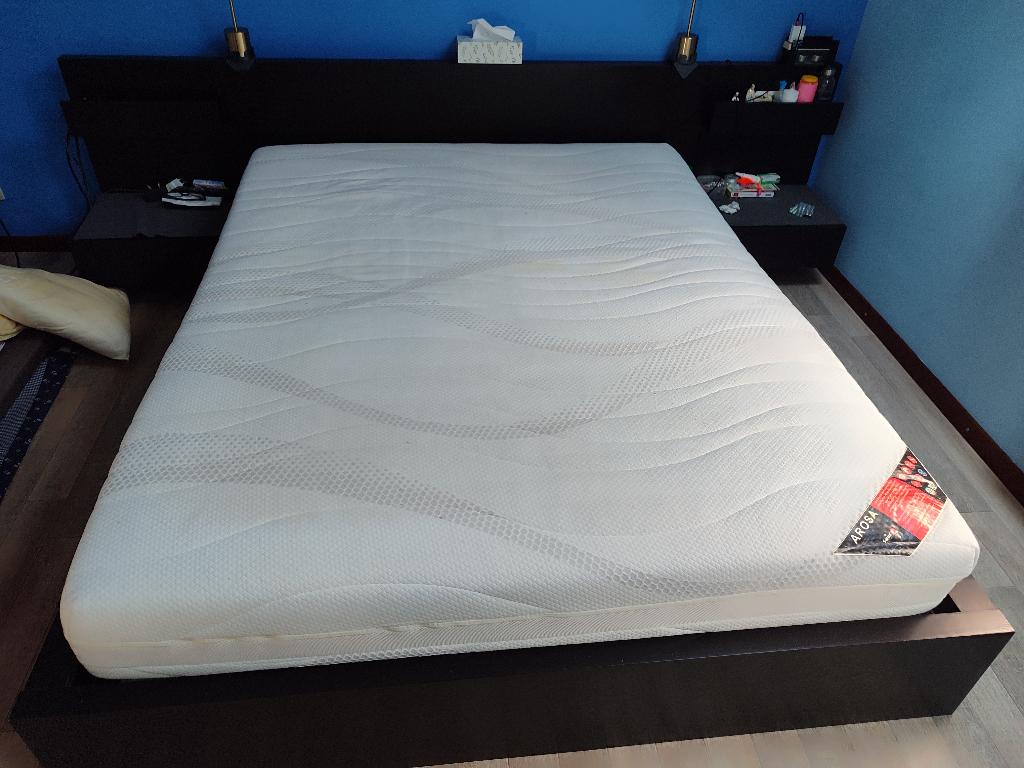 Matelas 160 x 200, Maison & Meubles, Chambre à coucher | Matelas & Sommiers, Matelas, Comme neuf, Enlèvement, 200 cm
