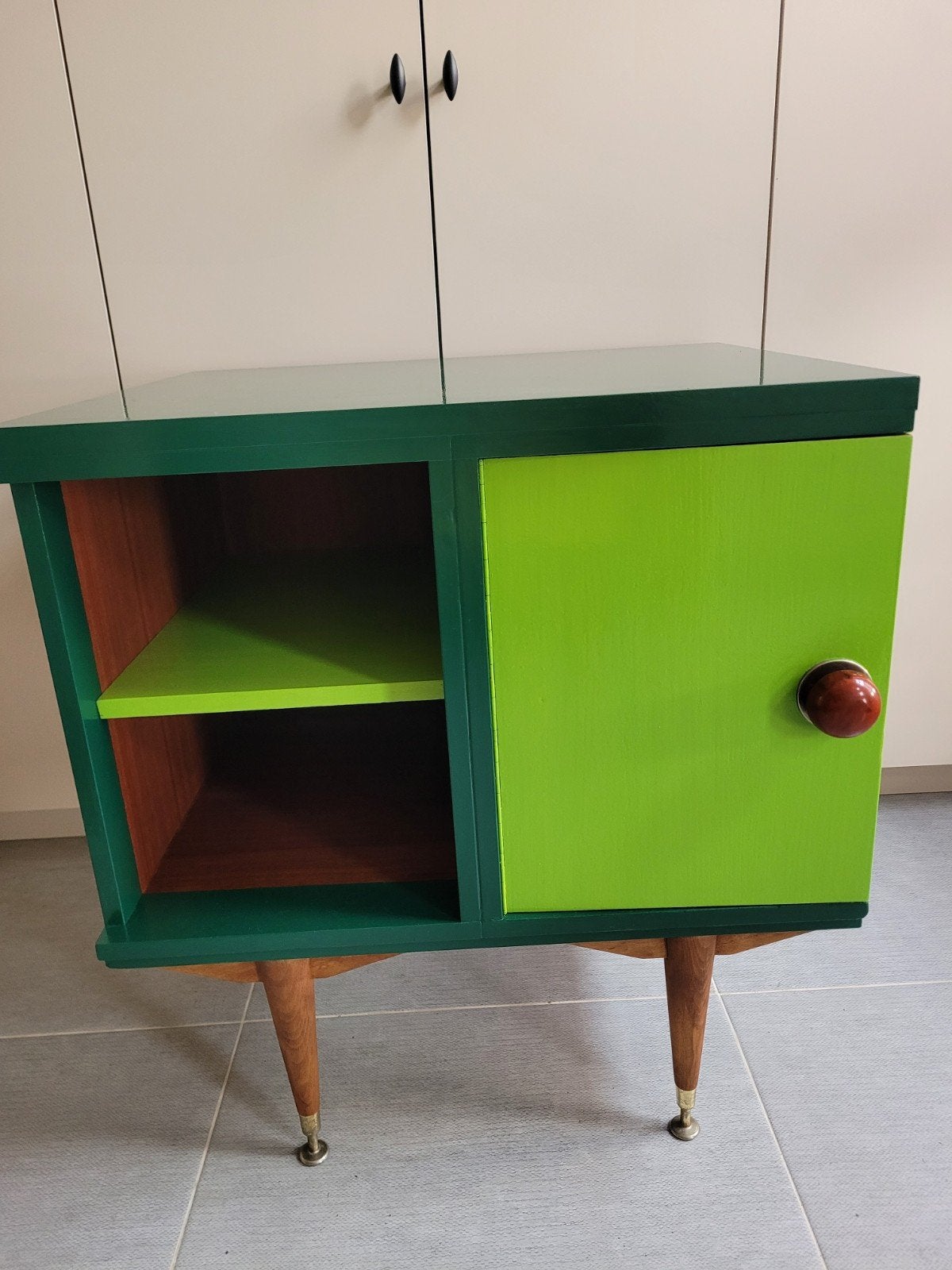 vintage kast, Ophalen