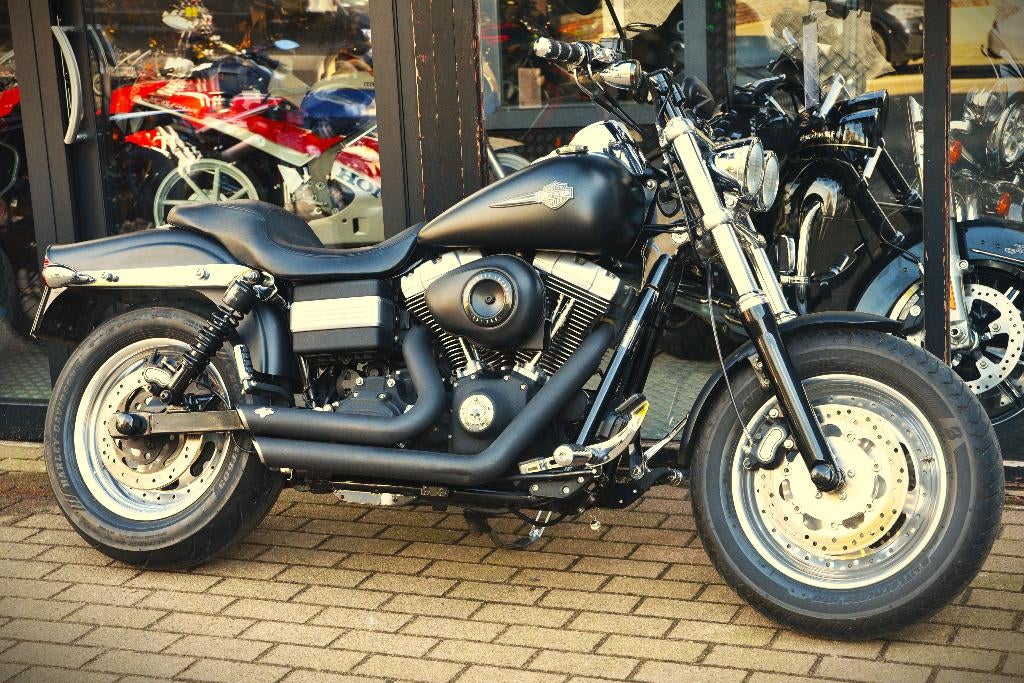 HARLEY DAVIDSON DYNA FAT BOB ***MOTOVERTE.BE***, Motos, Motos | Harley-Davidson, Entreprise, Occasion, Chopper, 2 cylindres