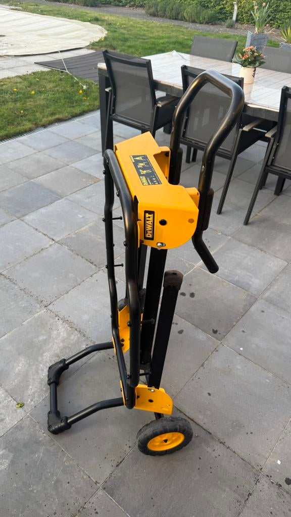 Dewalt DWE74911-XJ rolling stand voor tafelzaag, Bricolage & Construction, Chariots de transport, Comme neuf, Enlèvement