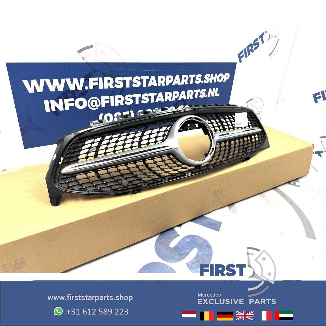 W118 DIAMOND GRIL origineel Mercedes CLA 2019-2025 CHROOM C1, Utilisé, -, -, Enlèvement ou Envoi