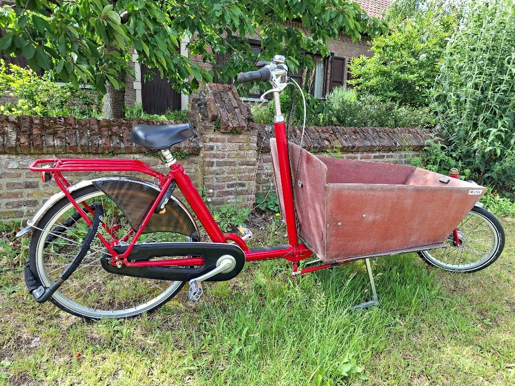 bakfiets, Ophalen, Gebruikt, Huif