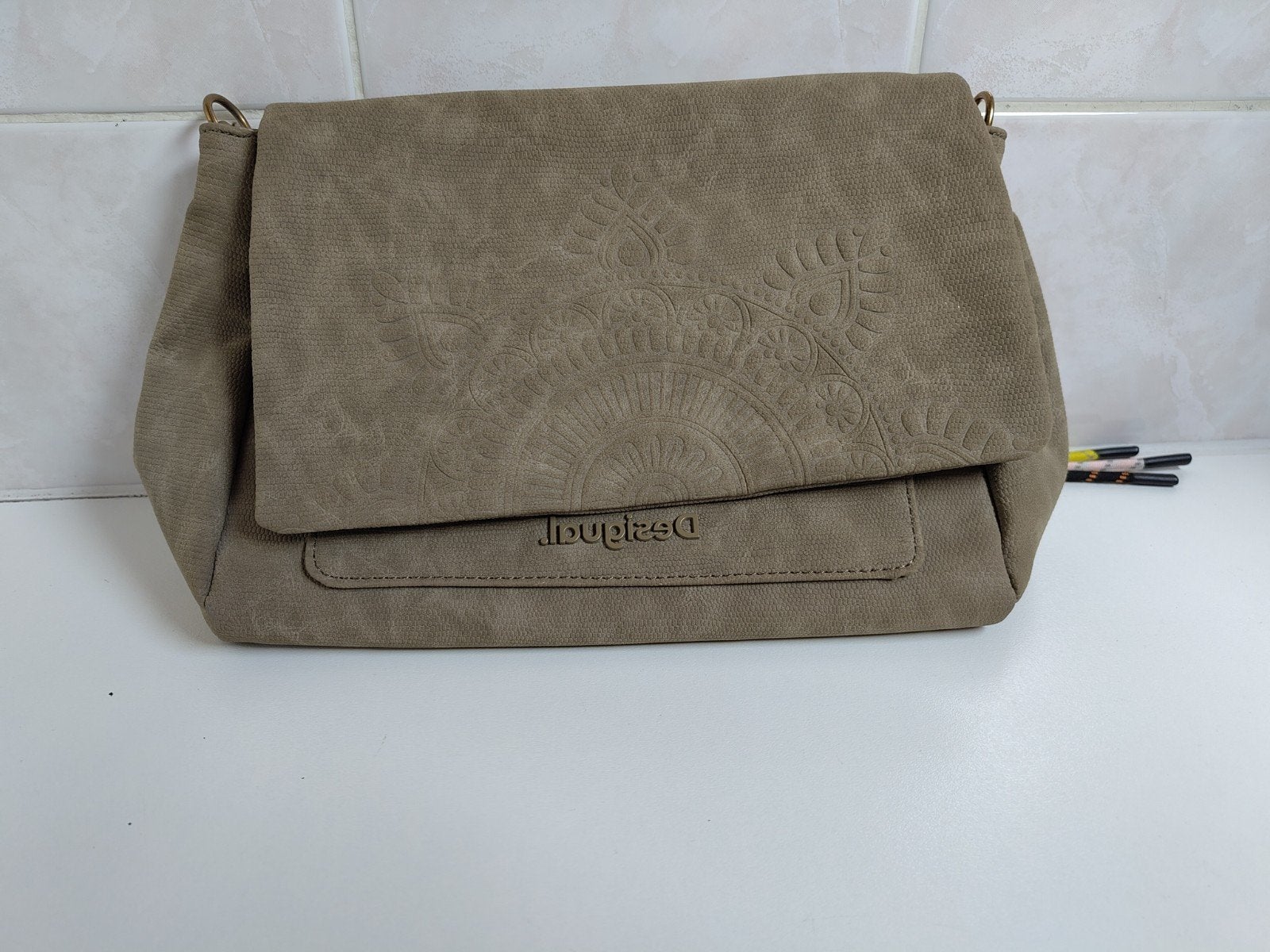 Sac à bandoulière Desigual, Autres marques, Enlèvement ou Envoi, Brun, Utilisé