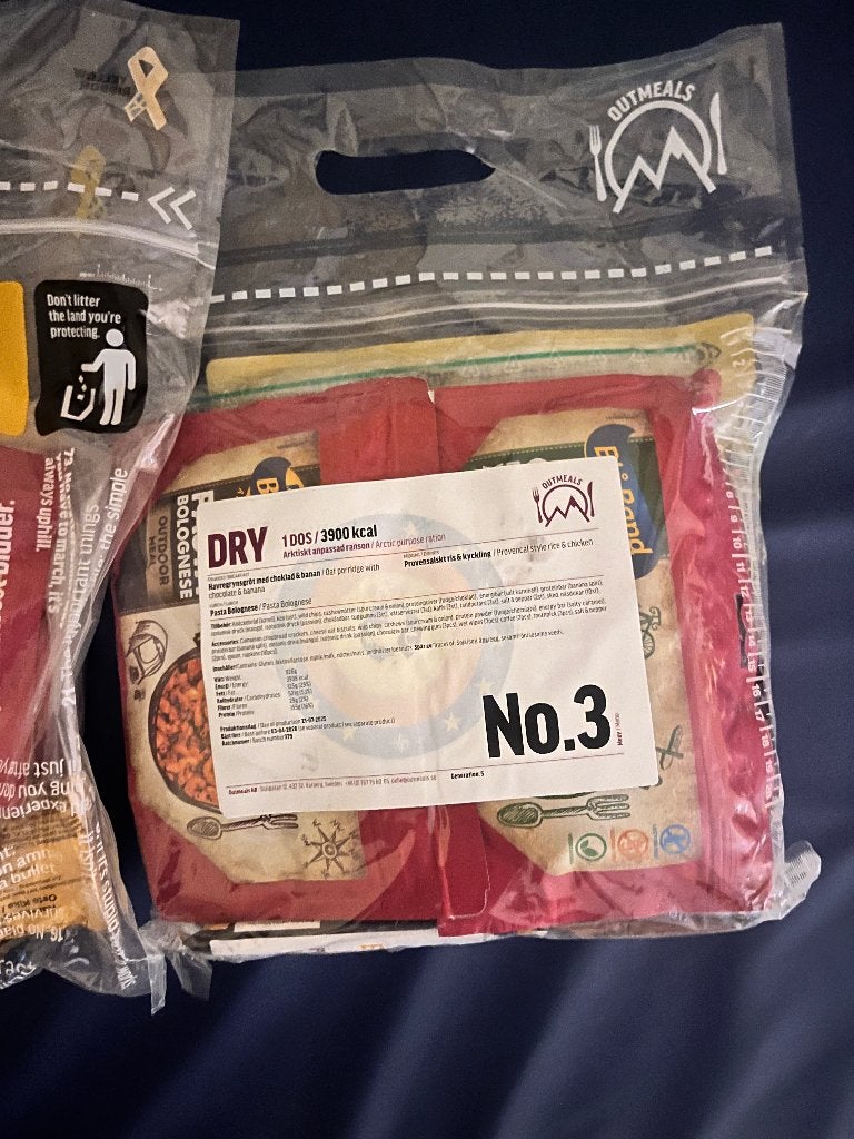 Survivalkit/rantsoen/eten, Diversen, Levensmiddelen, Ophalen