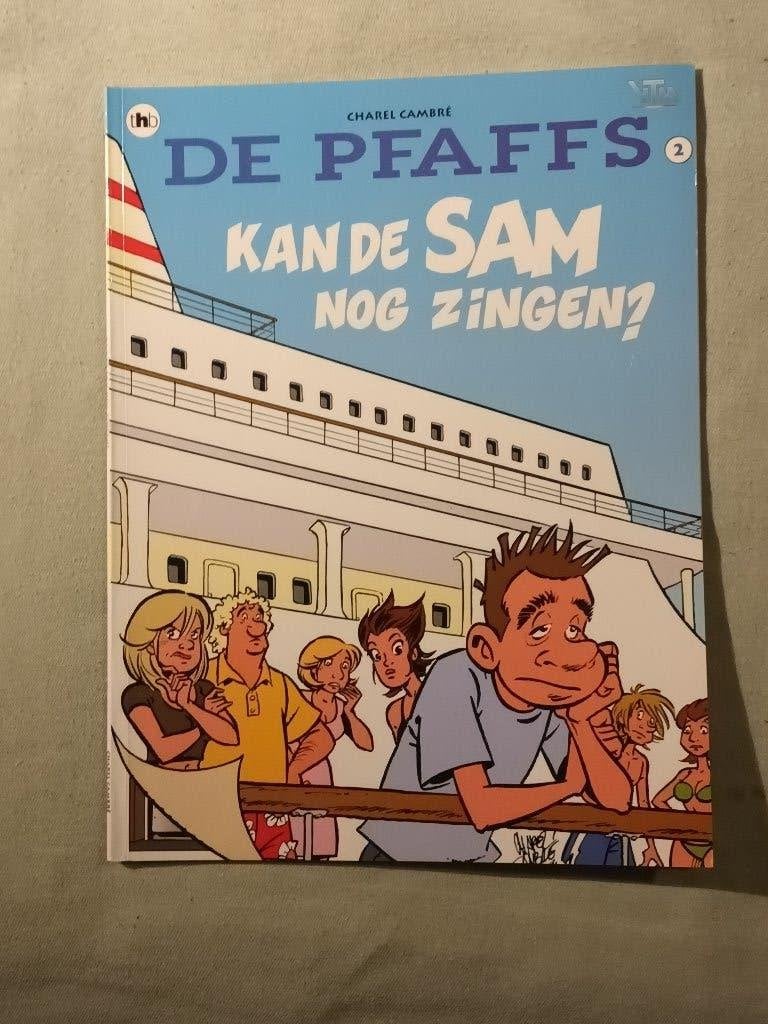 de Pfaffs 2: kan de Sam nog zingen?, Boeken, Eén stripboek, Ophalen of Verzenden, Zo goed als nieuw