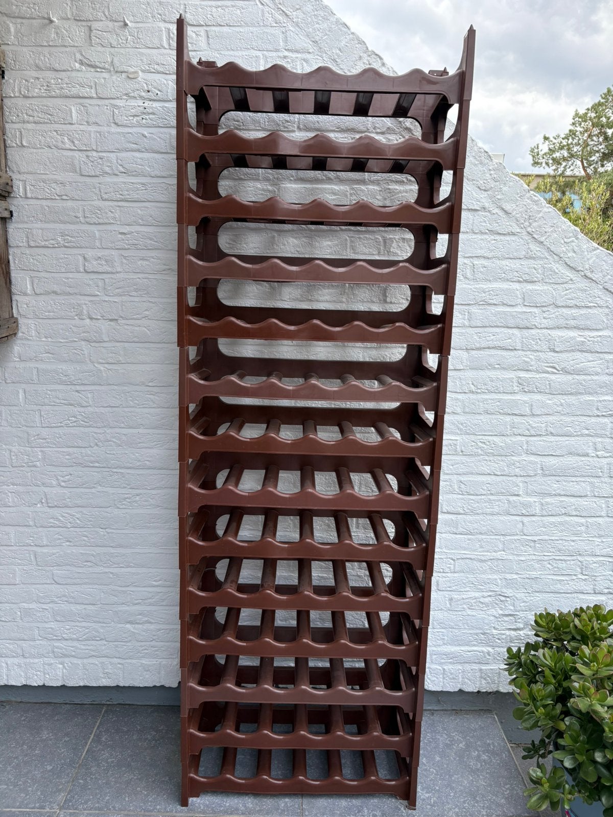 Casier à vin en plastique, Enlèvement, Utilisé, Synthétique, 25 bouteilles ou plus