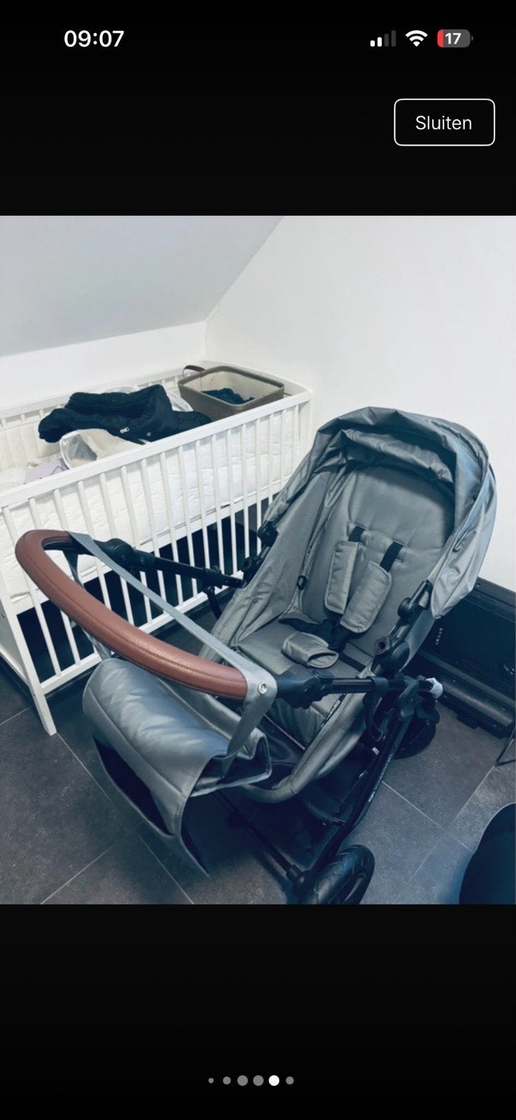 buggy Kinderkraft MOET WEG, Ophalen