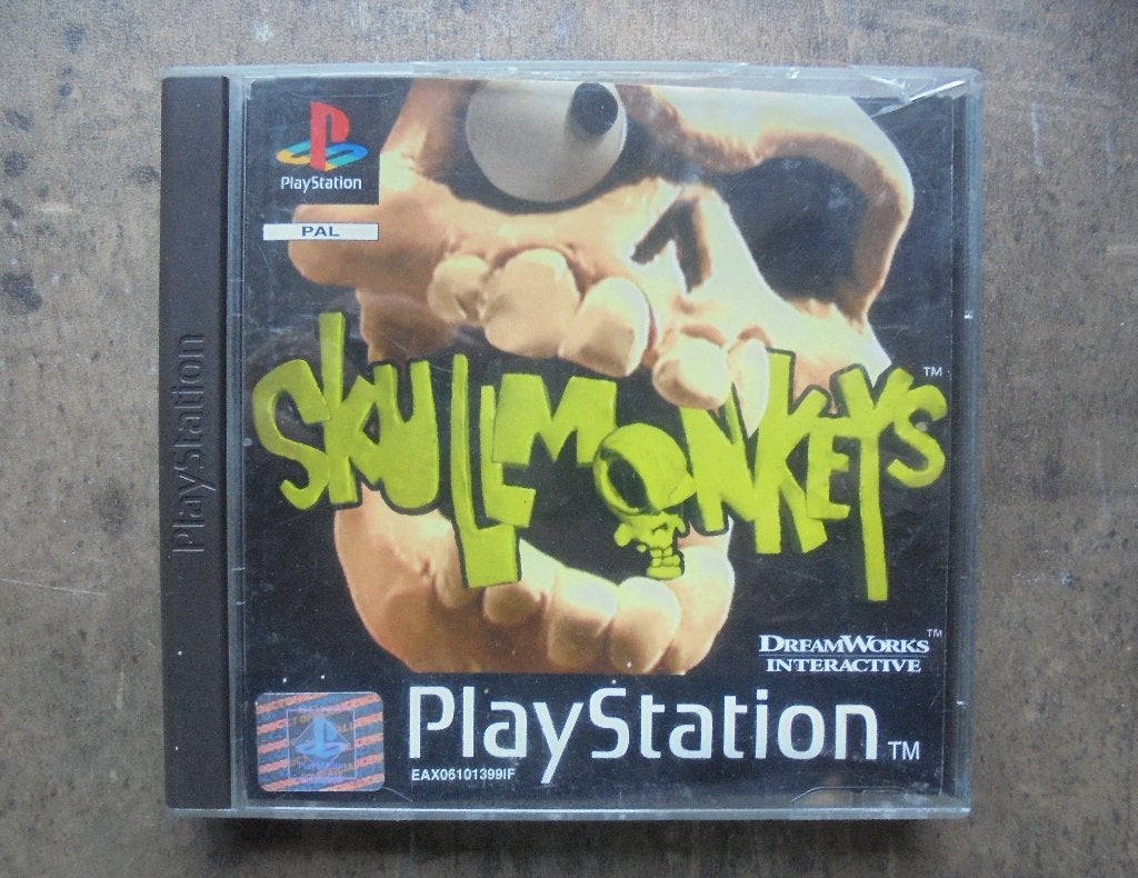 Skullmonkeys voor PS1 (zie foto's), Consoles de jeu & Jeux vidéo, Enlèvement ou Envoi, 1 joueur, Aventure et Action, Utilisé