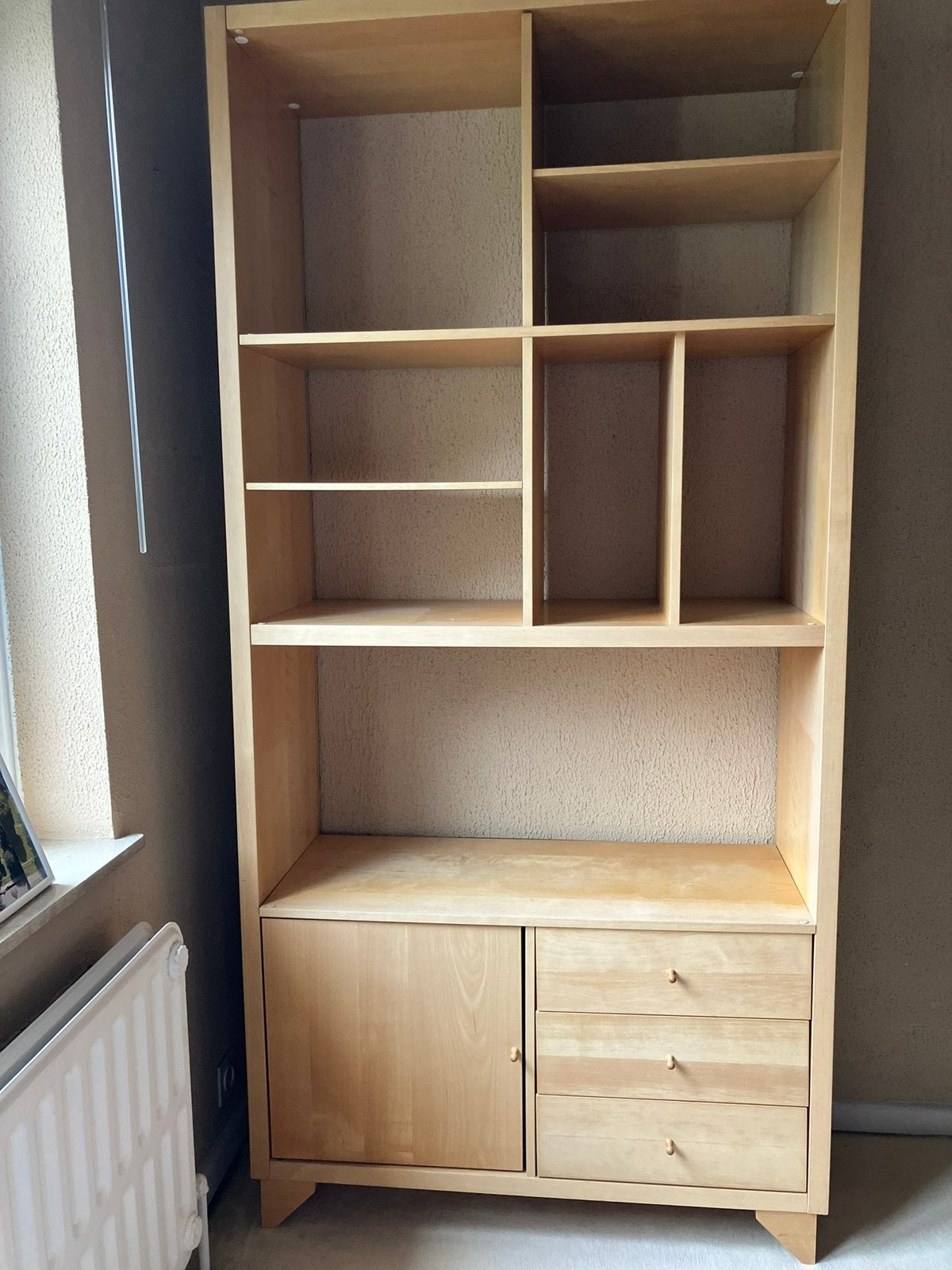 Armoire en bois beige, Enlèvement, Comme neuf