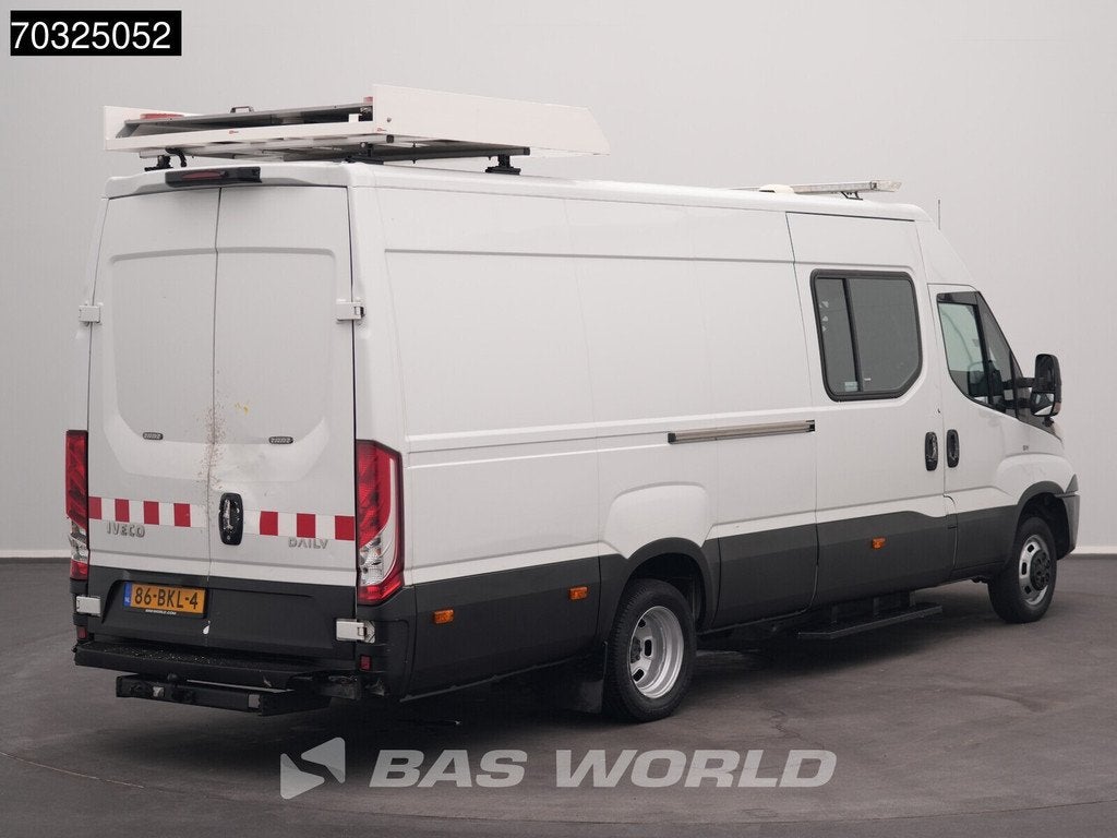 Iveco Daily 50C14 CNG 3.0L Dubbellucht L3H2 Navi 3,5t Trekha, Auto's, Bestelwagens en Lichte vracht, 100 kW, Stof, Gebruikt, Euro 6