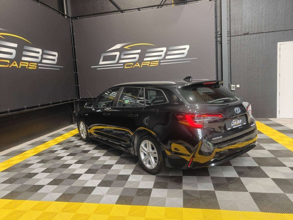 Toyota Corolla Hybrid 1.8 Dynamic /CAM/AdaptiveCruise/Airco, Auto's, 78 g/km, Stof, Gebruikt, Zwart