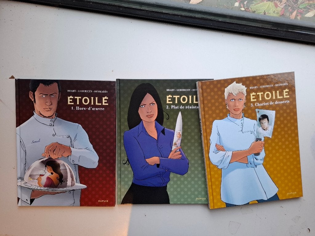 ETOILE TOMES 1 à 3 SERIE COMPLETE TBE TOUS EO, Livres, Série complète ou Série, Enlèvement ou Envoi, Comme neuf