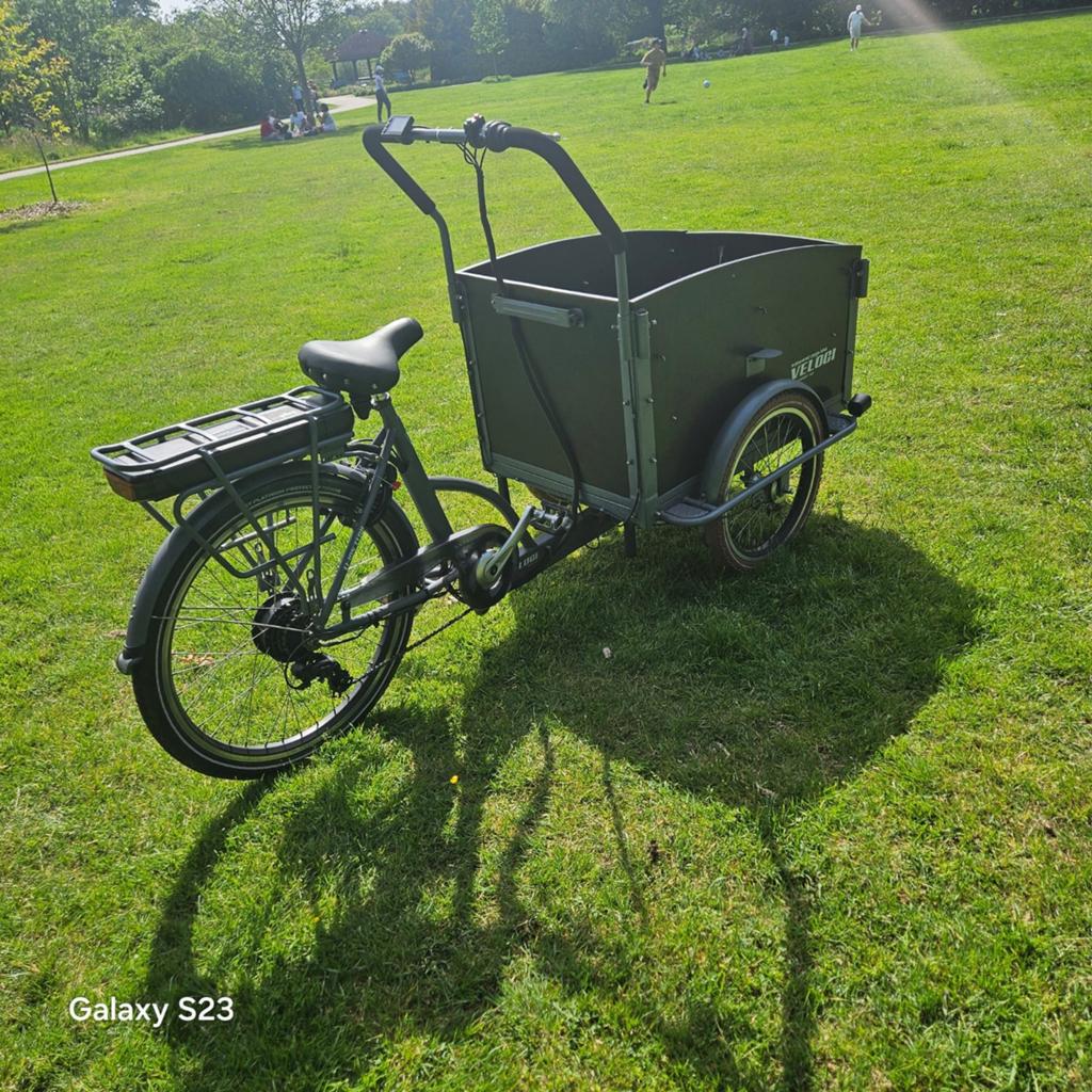 Elektrische bakfiets veloci, Enlèvement