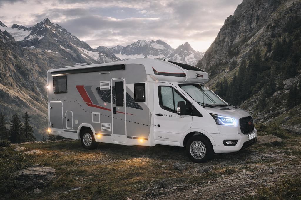 Te huur mobilhome, Caravans en Kamperen, Mobilhomes, Particulier, tot en met 5, Half-integraal, Challenger, Ford, Diesel, Automaat