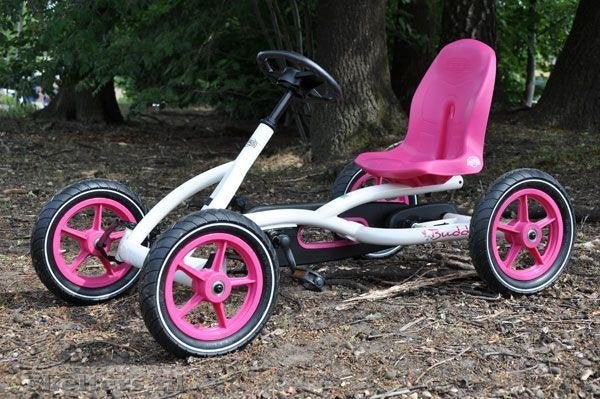 Berg Buddy Junior Roze + Aanhangwagentje – Zo goed als nieuw, Ophalen, Zo goed als nieuw, Berg, Met kar of aanhanger