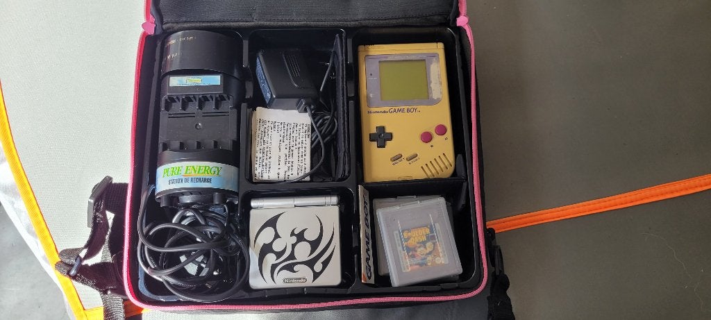 Originele gameboy, Ophalen, Gebruikt