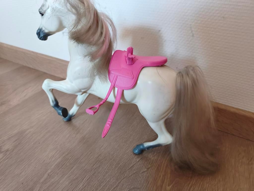 Vintage barbie keuken,bad, toilet,paard,hometrainer,fitness, Enlèvement